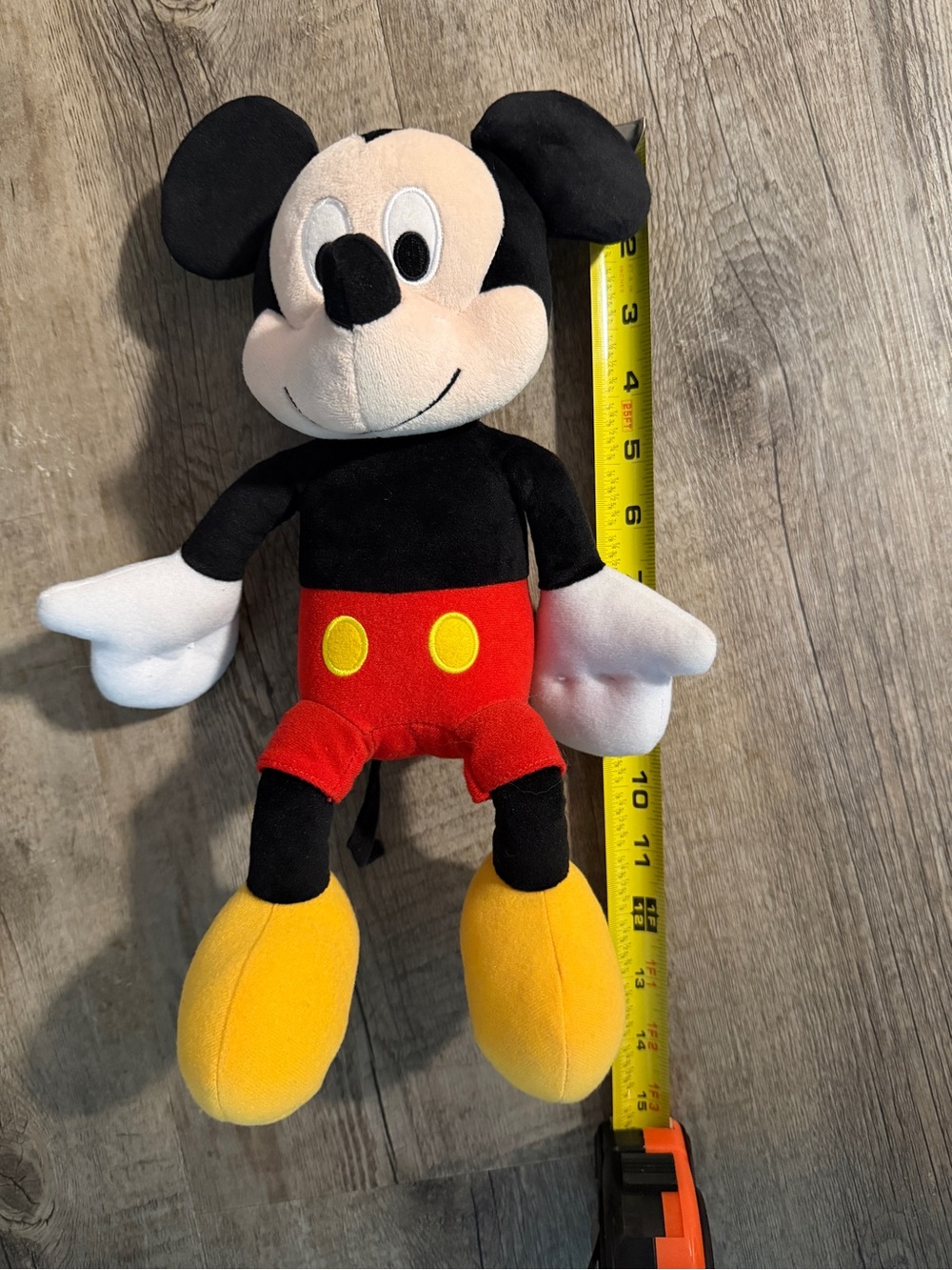 Disney 14” Mickey Mouse Plush Toy
